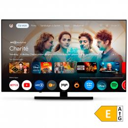 MEDION LIFE® MD 850700 QLED Google TV™, 125,7 cm (50'') Ultra HD, HDR, Dolby Vision®, MEMC, PVR ready, Netflix, Amazon Prime Video, Bluetooth®, Dolby Atmos, DTS Virtual X, DTS X, HD Triple Tuner, CI+ Schnittstelle