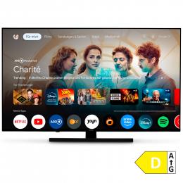 MEDION LIFE MD 865700 QLED Google TV™, 163,9 cm (65'') Ultra HD, HDR, Dolby Vision®, MEMC, PVR ready, Netflix, Amazon Prime Video, Bluetooth®, Dolby Atmos, DTS Virtual X, DTS X, HD Triple Tuner, CI+ Schnittstelle