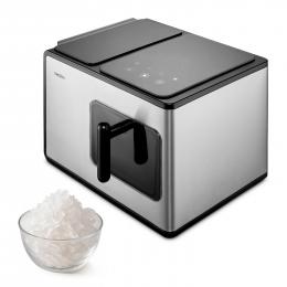 MEDION LIFE® Nugget Eiswürfelbereiter MD 11960, 2 L Wassertank, schnelle Zubereitungszeit, Elektronisches Bedienfeld und LED Display, Herausnehmbarer Eiswürfelkorb, Selbstreinigung