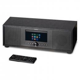 MEDION LIFE® P66400 All-in-One Audio System anthrazit, LCD-Display 7,1 (2.8''), Internet/DAB+/PLL-UKW Radio, CD/MP3-Player, Bluetooth®, WLAN, RDS, 2.1 Soundsystem, 2 x 20 W + 40 W RMS