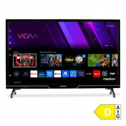 MEDION LIFE® P8242501 Smart-TV, 59,8 cm (24'') HD Display, HDR, PVR ready, Bluetooth®, VIDAA App Store, NETFLIX, Disney+, Paramount+ & Amazon Prime Video App