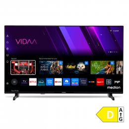 MEDION LIFE® P8402501 (MD 840101) Smart-TV, 100,3 cm (40'') FHD Display, HDR, PVR ready, Bluetooth®, VIDAA App Store, NETFLIX, Disney+, Paramount+ & Amazon Prime Video App