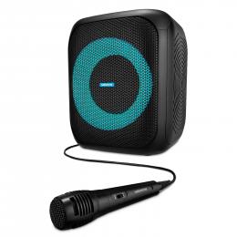 MEDION LIFE® S61991 Partylautsprecher, tragbares Bluetooth®-Soundsystem. Bluetooth® 5.3 für kabellose Musikübertragung, verschiedene Lichteffekte, integrierter Akku, TWS-Funktion, 50 W RMS