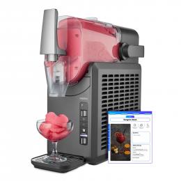 MEDION LIFE Slush-Eismaschine MD12090, 2,6 L Slush-Eis Kapazität, Härtegradkontrolle, 5 Modi,  30–60 Minuten Zubereitungszeit², Abnehmbarer Tank