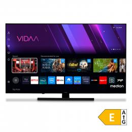 MEDION LIFE X8652504 (MD 865600) QLED Smart-TV, 163,9 cm (65'') Ultra HD Display, HDR, Dolby Vision®, MEMC, PVR ready, VIDAA App Store, NETFLIX, Disney+, Paramount+ & Amazon Prime Video App, Bluetooth®, DTS X, Dolby Atmos®, HD Triple Tuner