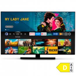 MEDION LIFE® X8652506 (MD 865800) QLED Fire TV, 163,9 cm (65'') Ultra HD Display, HDR, Dolby Vision®, MEMC, Netflix, Amazon Prime Video, Bluetooth®, DTS X, DTS Virtual X, Dolby Atmos®, HD Triple Tuner, CI+ Schnittstelle