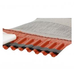 Meisterling Firstrolle / Gratrolle 320 mm x 5 m ( 012100000400 ) UV stabilisiertes hochleistungs PET Spinnvlies Gewebe schwarz 