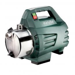 Metabo P 4500 INOX Gartenpumpe 1300 Watt 4,8 bar ( 600965000 ) Wartungsfreier Kondensatormotor 