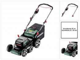 Metabo RM 36-18 LTX BL 46 Akku Rasenmäher 36 V ( 2x 18 V ) 46 cm Brushless ( 601606850 ) Solo - ohne Akku, ohne Ladegerät 