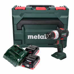 Metabo SB 18 LT BL Akku Schlagbohrschrauber 18 V 75 Nm Brushless + 2x Akku 4,0 Ah + Ladegerät + metaBOX 