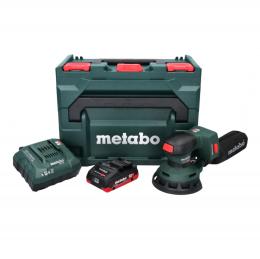 Metabo SXA 18 LTX 125 BL Akku Exzenterschleifer 18 V 125 mm Brushless + 1x Akku 4,0 Ah + Ladegerät + metaBOX
