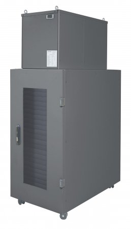 Micro Datacenter INTELLINET 42 HE, 19'', 2582 (H) x 800 (B) x 1000 (T) mm, Schutzklasse IP54, Khleinheit mit 4 kW, vollstndig montiert, grau
