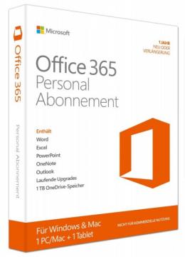 Microsoft Office 365 Single ESD Download - 1 Benutzer für 1 Jahr
