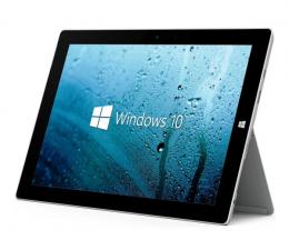 Microsoft Surface Pro 3 1631 Tablet 12 Zoll Touch Display Intel Core i5 128GB SSD 4GB Windows 10 Pro inkl. Type Cover Schwarz