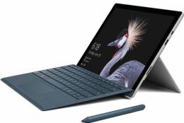Microsoft Surface Pro 4 Tablet 12 Zoll Intel Core i5 256GB SSD 8GB Windows 10 Pro Webcam inkl. Type Cover Schwarz
