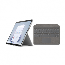 Microsoft Surface Pro 9 - i7 - 16GB - 1TB - Win 11 Home - platin inkl. Surface Type Cover platin