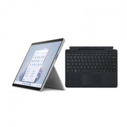 Microsoft Surface Pro 9 - i7 - 16GB - 1TB - Win 11Home - platin inkl. Surface Type Cover schwarz