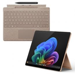 Microsoft Surface Pro OLED Copilot+ PC - 16GB - 1TB - X Elite inkl. Pro Keyboard mit Slim Pen sand - 13