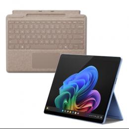 Microsoft Surface Pro OLED Copilot+ PC - 16GB - 1TB - X Elite inkl. Pro Keyboard mit Stiftaufbewahrung, sand