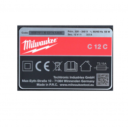 Milwaukee Akku Starter Set 12 V mit 1x Akku 6,0 Ah + M12 C12C Ladegerät