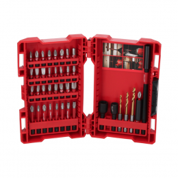 Milwaukee Gen II Shockwave Bit Bohrer Set 40 tlg. ( 4932430908 ) Schlagfest für Schlagschrauber
