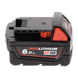 Milwaukee M18 B6 Akku 18 V 6,0 Ah / 6000 mAh ( 4932451244 )