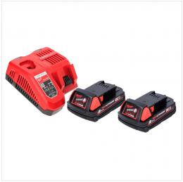 Milwaukee M18 BLID2-202FC TX Akku Schlagschrauber 18 V 180 Nm 1/4