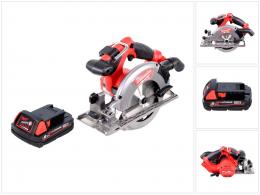 Milwaukee M18 CCS55-201 Akku Handkreissäge 18 V 165 mm + 1x Akku 2,0 Ah - ohne Ladegerät 