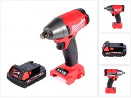 Milwaukee M18 FIWF12-201 Akku Schlagschrauber 18 V 300 Nm 1/2