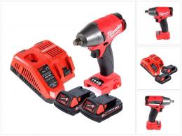 Milwaukee M18 FIWF12-202 FC Akku Schlagschrauber 18 V 300 Nm 1/2