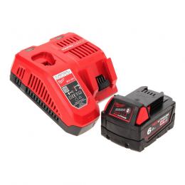 Milwaukee M18 FMT-601 FC Akku Multitool 18 V Brushless + 1x Akku 6,0 Ah + Ladegerät