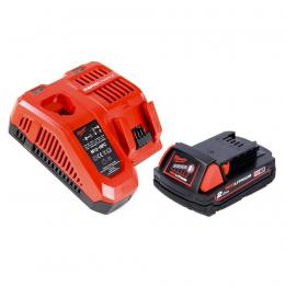 Milwaukee M18 FPD2-201FC TX Akku Schlagbohrschrauber 18 V 135 Nm Brushless + 1x Akku 2,0 Ah + Ladegerät + Gliedermaßstab + TX Koffer