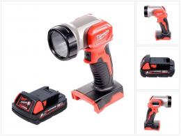 Milwaukee M18 TLED Akku Leuchte LED + 1x Akku 2,0 Ah - ohne Ladegerät