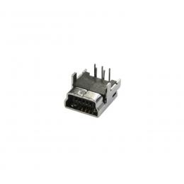 Mini USB-Buchse Typ B, 5-polig, Printmontage