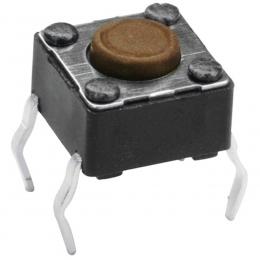 Miniatur-Drucktaster 1x ein, Knopflänge 1,2 mm