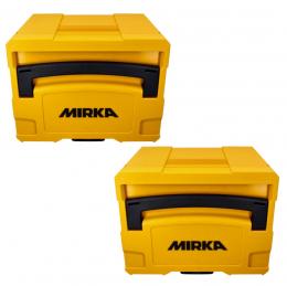 Mirka Systainer Case Set 2x T-LOC  4 Werkzeugkoffer gelb ( 2x MIN6535011 ) 400 x 300 x 315 mm