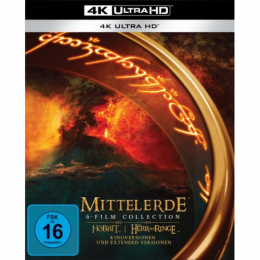 Mittelerde: 6-Film-Collection      (4K UHD Blu-ray)
