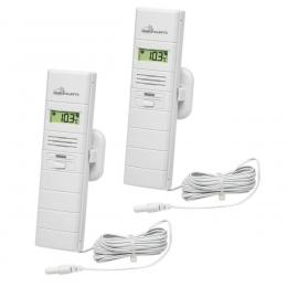 Mobile Alerts: Thermo-/Hygrosensor MA10300 und zusätzlichem Temperaturfühler, 2er-Spar-Set