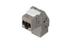 Modular-Adapter Cat.6A STP,RJ45 Buchse/Buchse 90, 1:1
