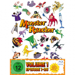 Monster Rancher Vol. 1 (Ep. 1-26) im Sammelschuber      (2 Blu-rays)