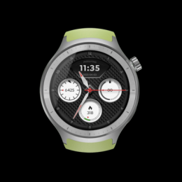 Motorola moto watch Premium Silver + Herbal Garden