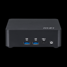 MSI Barebone Cubi NUC AI 1UMG-019BEU Intel Core Ultra 5 125H, Intel Grafik, 2x DDR5 SO-DIMM, 2x M.2, WIFI6E, BT 5.3, oOS