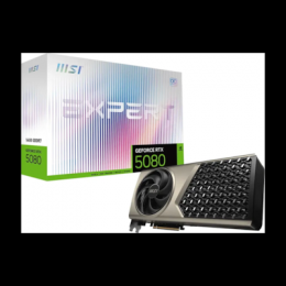 MSI GeForce RTX 5080 16G EXPERT OC - 16GB GDDR7, HDMI, 3x DP