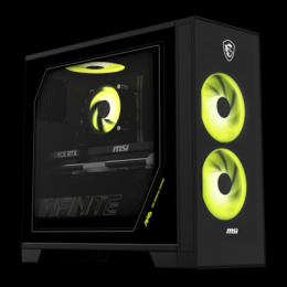 MSI Infinite S AI 2NVM5-006AT Desktop PC Intel Core Ultra 5 225F, 16GB DDR5 RAM, 1TB M.2 SSD, GeForce RTX 5060 Ti, Windows 11 Home