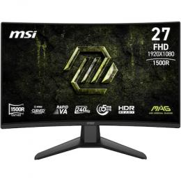 MSI MAG 274CF X24 - 27 Zoll Gaming Monitor 240HZ, 0,5 ms GtG, Curved Rapid VA Panel