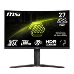 MSI MAG 275CQPFDE Gaming Monitor QHD Curved Panel, 180Hz, 0,5ms 9S6-3CE91H-002