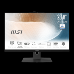 MSI Modern AM242P 1M-1204DE All-in-One schwarz 23.8