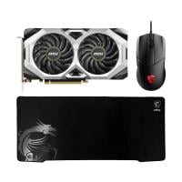 MSI MSI Gaming Bundle - RTX 2060 VENTUS 12G OC - AGILITY GD70 - CLUTCH GM41