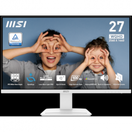 MSI PRO MP273QWDE E2 Office Monitor - QHD IPS Panel, 10 B-Ware White, 1ms(MPRT) Response Time (GTG) 4ms