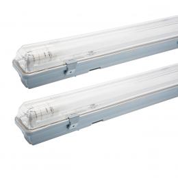 Müller Licht 2er-Set 16-W-LED-Feuchtraumwannenleuchte Aqua-Promo, 1680 lm, 4000 K, IP65, 120 cm